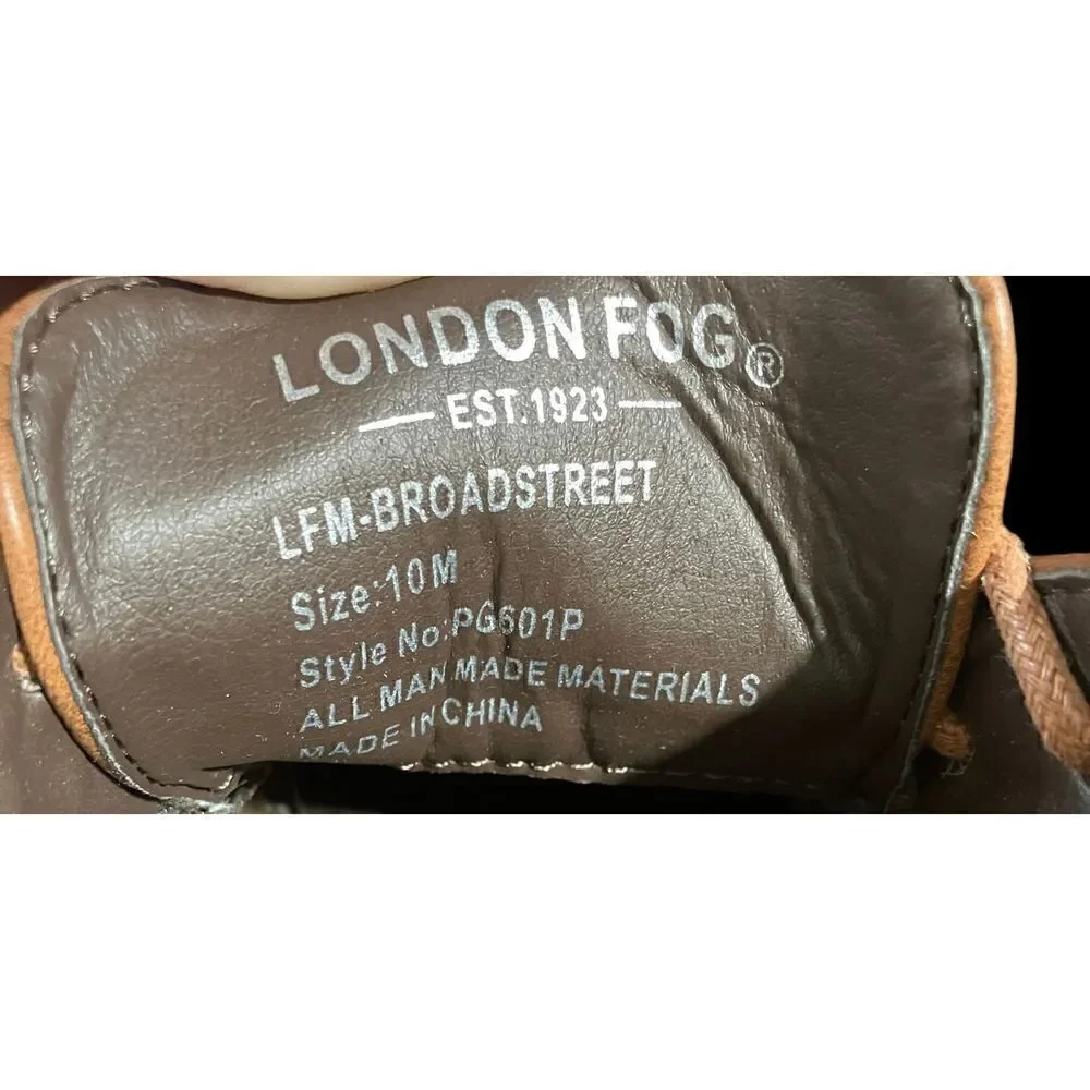 London Fog LFM - Broadstreet Brown Chukka Boots / SZ: 10